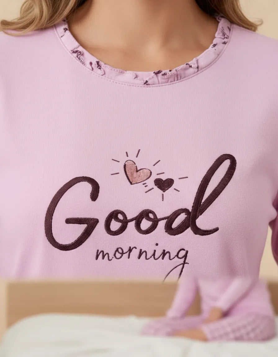 PIJAMA FEMININO INVERNO LONGO