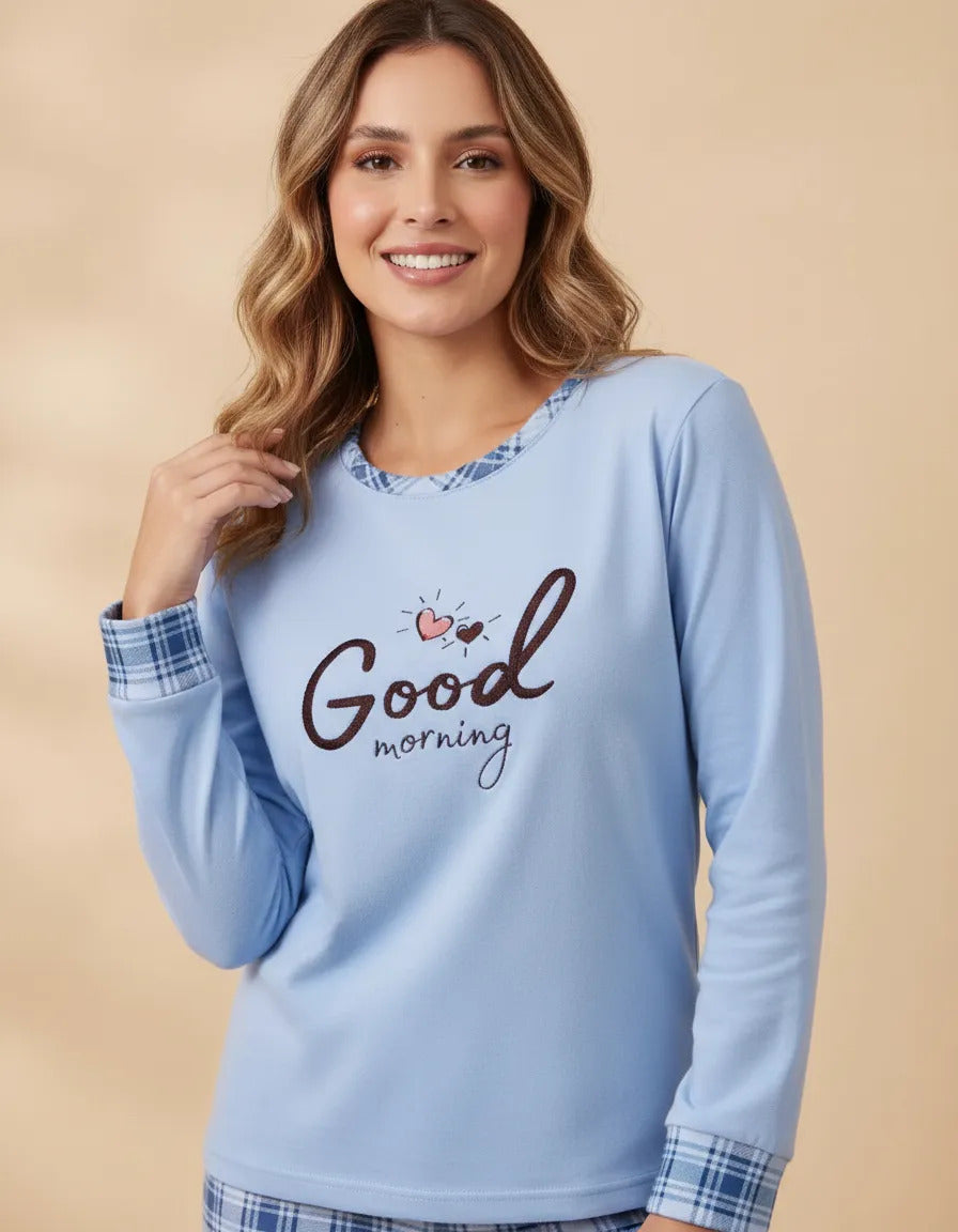 PIJAMA FEMININO INVERNO LONGO