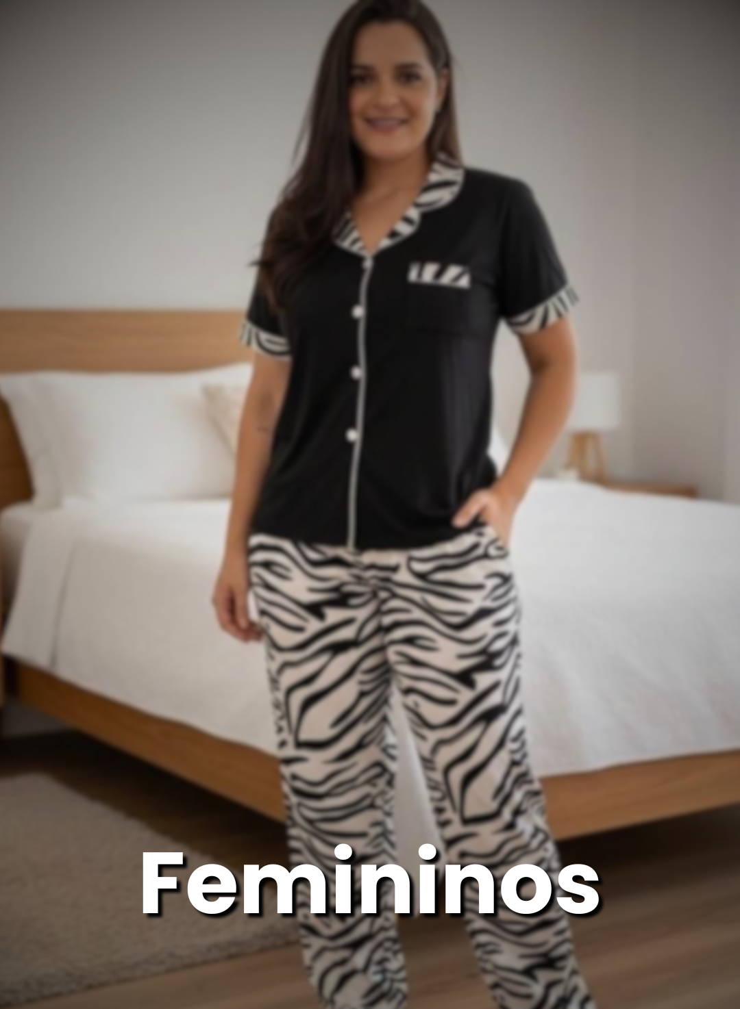 Trijama Americano Zebra