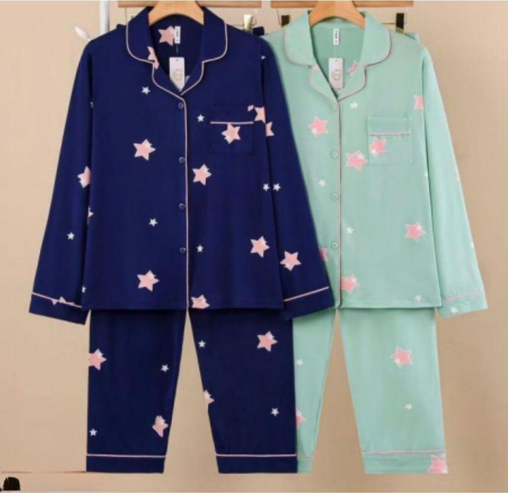 Pijama Americano Inverno Estrela