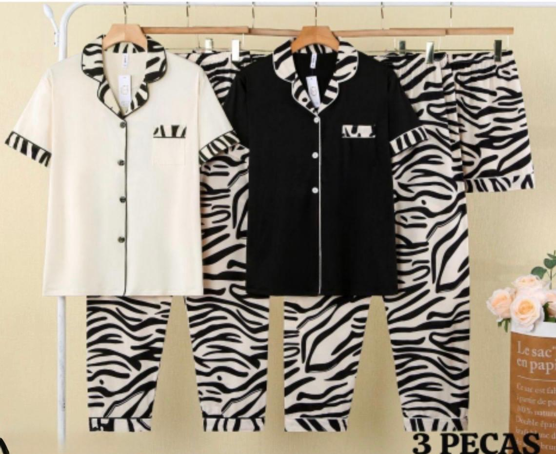 Trijama Americano Zebra